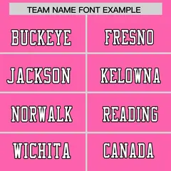 Pink Classic Authentic Football Jersey 3