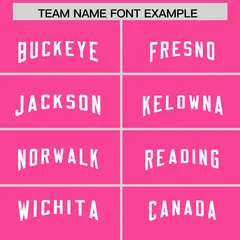 Pink Classic Style American Football Jersey 3