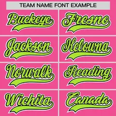 Pink Classic Style Baseball Jersey Sports Uniform 6