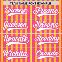 Pink Gold American Flag Graffiti Baseball Jersey 3