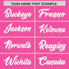 Pink Gold Gradient Sides Fashion Football Jersey 3