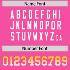 Pink Gold Gradient Sides Fashion Football Jersey 4