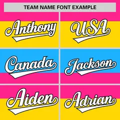Pink Gold-Powder Blue Pansexuality Pride Color Block Baseball Jersey 3