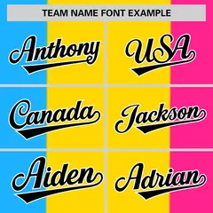 Pink Gold-Powder Blue Pansexuality Pride Color Block Baseball Jersey 3