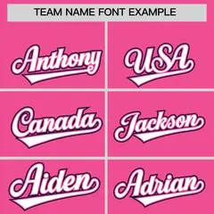Pink Graffiti Multicolored Flames Print Baseball Jersey 3