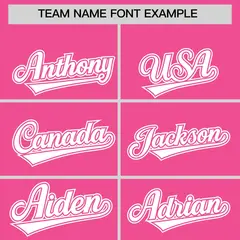 Pink Graffiti Multicolored Flames Print Baseball Jersey 3