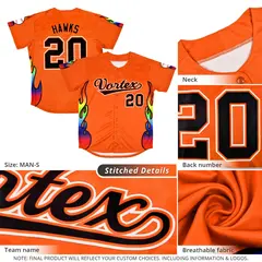 Pink Graffiti Multicolored Flames Print Baseball Jersey 5