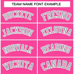 Pink Gray-White Classic Varsity Full-Snap Letterman Jacket 5