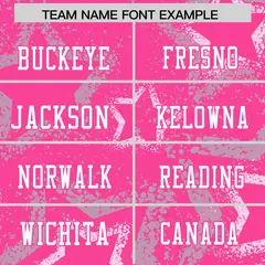 Pink Gray-White Star Graffiti Authentic Football Jersey 3