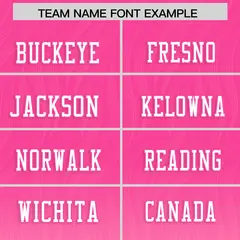 Pink Light Pink Gradient Outdoor Flag Football Jersey 3