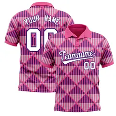 Pink Lingge Sunshine Polo Shirt