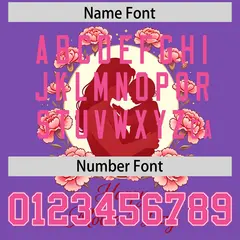 Pink Mother's Day Style Baseball Jersey 4