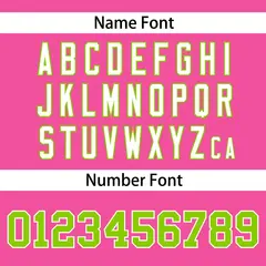 Pink Neon Green-White Stripe Raglan Baseball Jersey 4
