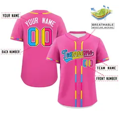 Pink Pansexuality Pride Month Baseball Jersey 2
