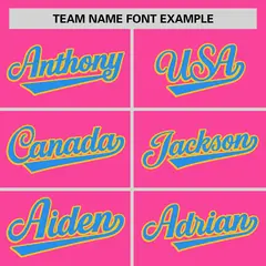 Pink Powder Blue Color Block Full-Snap Varsity Letterman Baseball Jacket 3