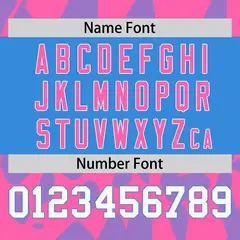 Pink Powder Blue Raglan Sleeves Camo Football Jersey 4