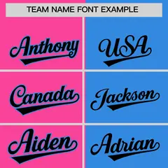 Pink Powder Blue Split Coconut Tree Baseball Jersey 3