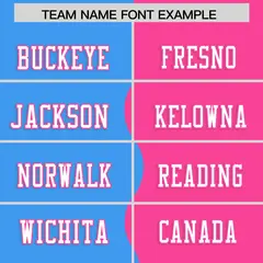 Pink Powder Blue Split Mesh Football Jersey 3