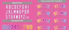 Pink Powder Blue-White Bull Classic Sets Basketball Jersey 4