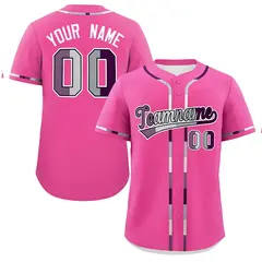 Pink Pride Month Classic Style Genderless Baseball Jersey 1