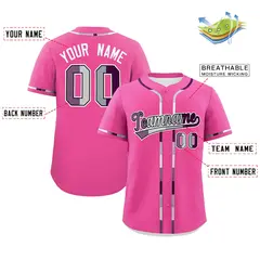 Pink Pride Month Classic Style Genderless Baseball Jersey 2