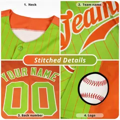 Pink Purple and Black Pinstripe Raglan Baseball Jersey 6