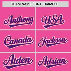 Pink Purple-Cream Raglan Sleeves Camo Varsity Full-Snap Letterman Jacket 5