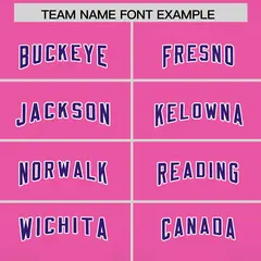 Pink Purple Gradient Vertical Stripe Team Football Jersey 3