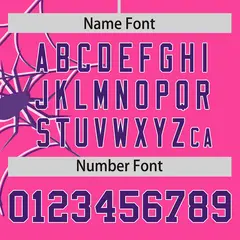 Pink Purple Spider Web Raglan Sleeves Baseball Jersey 4