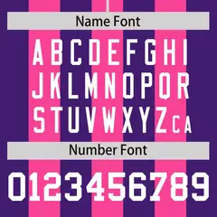 Pink Purple Thick Stripe Authentic Baseball Jersey 4