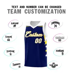 Pink Purple Two Tone Side Star Color Block Basketball Jersey 4