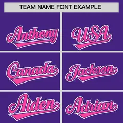 Pink Purple Two Tone Split Varsity Letterman Jacket Hoodie 5