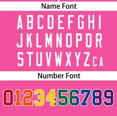 Pink Rainbow Pride Month Raglan Sleeves Baseball Jersey 4
