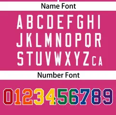 Pink Rainbow Pride Month Raglan Sleeves Baseball Jersey 4