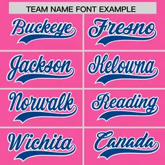 Pink Royal Blue American Flag Raglan Baseball Jersey 3