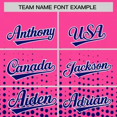 Pink Royal Gradient Polka Dot Full-Snap Letterman Jacket 3