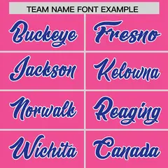 Pink Royal Star Pattern Raglan Sleeves Football Jersey 3