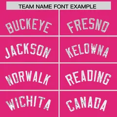 Pink Sequined Trim Athletic Basketball Jersey 3