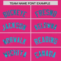 Pink Sequined Trim Athletic Basketball Jersey 3