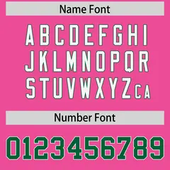 Pink Shoulder Cut Two-Tone Authentic Football Jersey 4