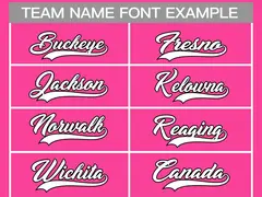 Pink White-Black Classic Style Hockey Jersey 3