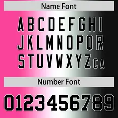 Pink White-Black Gradient Fashion Authentic Football Jersey 4