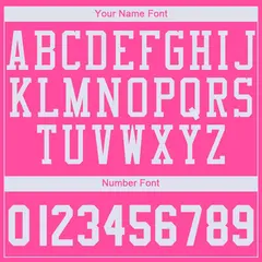 Pink White Classic Breathable Basketball Jersey 3