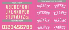 Pink White Classic Bull Sets Basketball Jersey 4