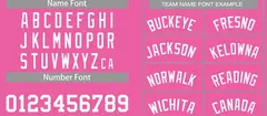 Pink White Classic Casual Basketball Jersey 3
