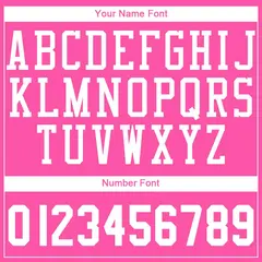 Pink White Classic Sets Basketball Jersey 4