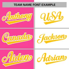 Pink White-Gold Two Tone Split Varsity Letterman Jacket 5