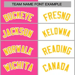 Pink White-Gold Two Tone Split Varsity Letterman Jacket 5