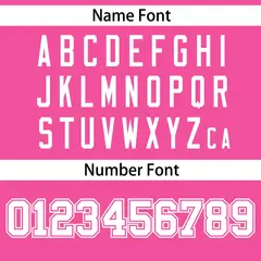 Pink White Gradient Star Pattern Authentic Baseball Jersey 4