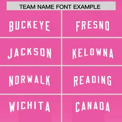 Pink White Gradient Vertical Stripe Fashion Football Jersey 3